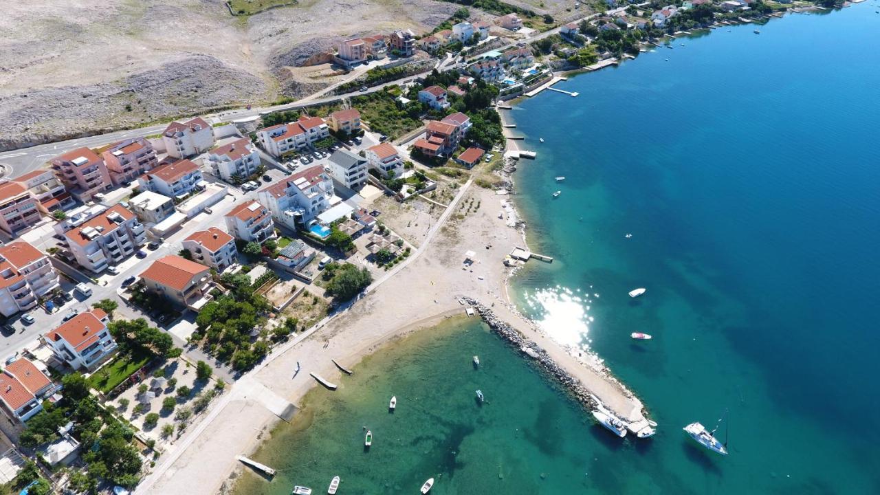 Apartments Barbati Novalja Eksteriør bilde