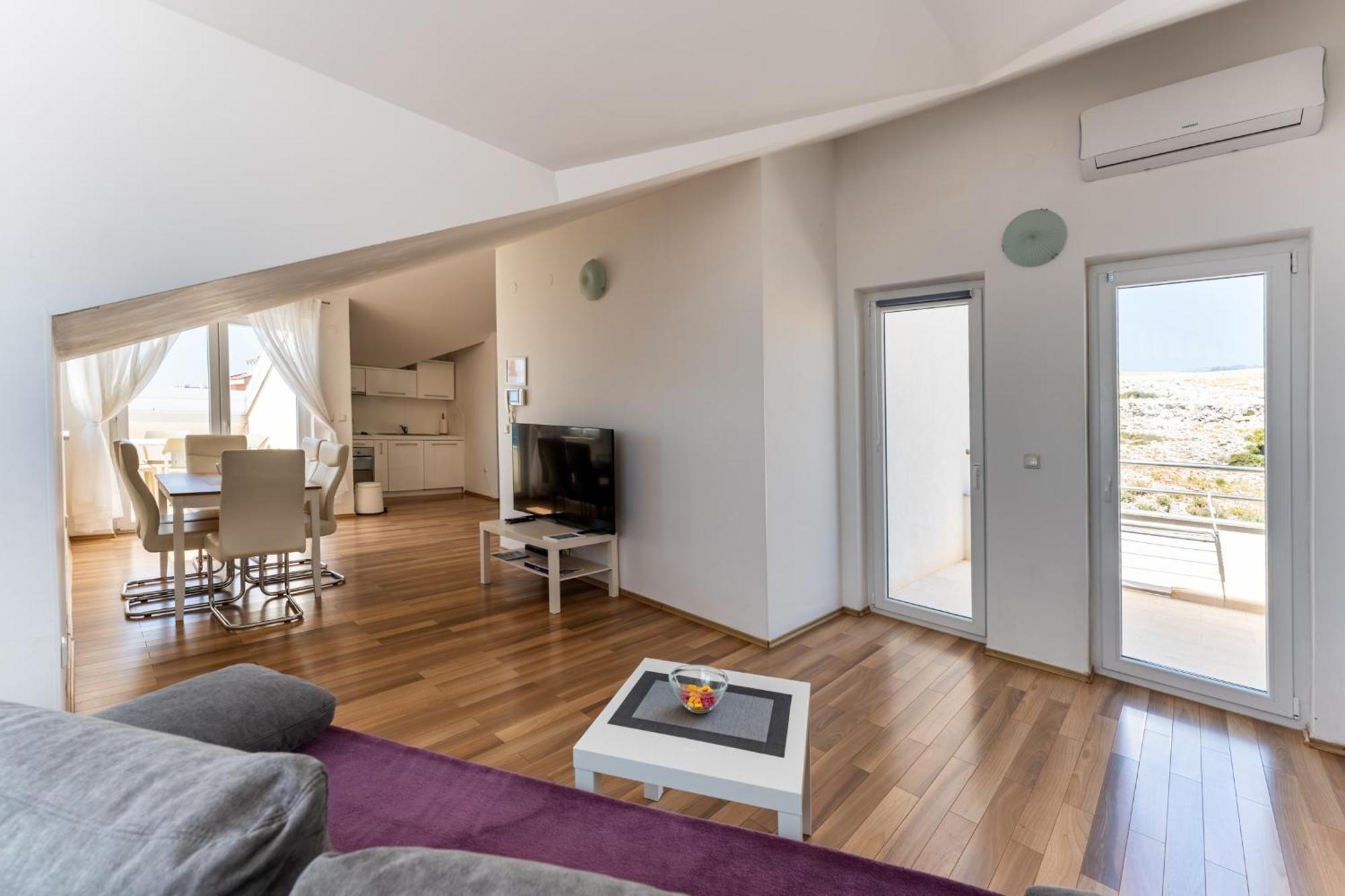 Apartments Barbati Novalja Eksteriør bilde